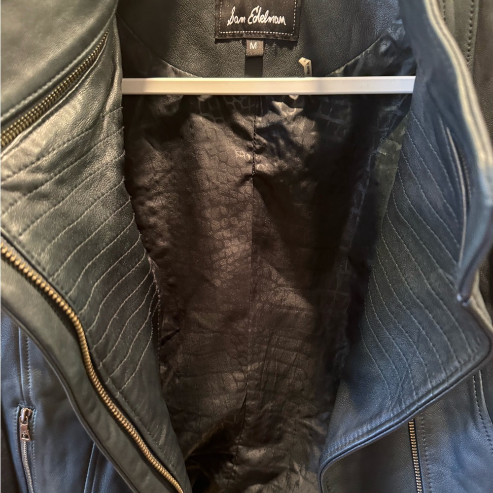 Sam Edelman Leather Jacket - Picture 9 of 10